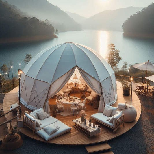 19' Geodesic Glamping Dome